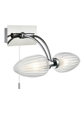 Tulip Bathroom 2 light Wall Bracket. IP44 WB101